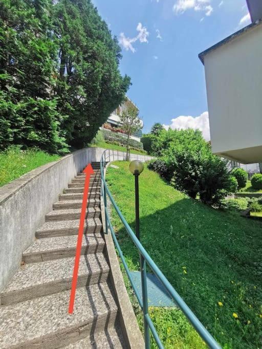 Ferienwohnung Bellagio - Panoramic Mini Loft Giove Exterior foto